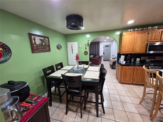 Dining room, Interior, Kitchen, Recessed Lighting