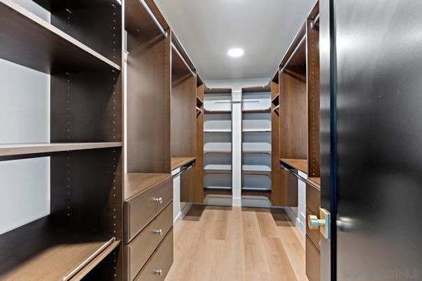 Interior, Recessed Lighting, Walk-in Closets, Wood Texture Flooring