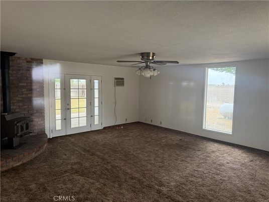 Empty room, Fireplace, Interior, Stone Walls