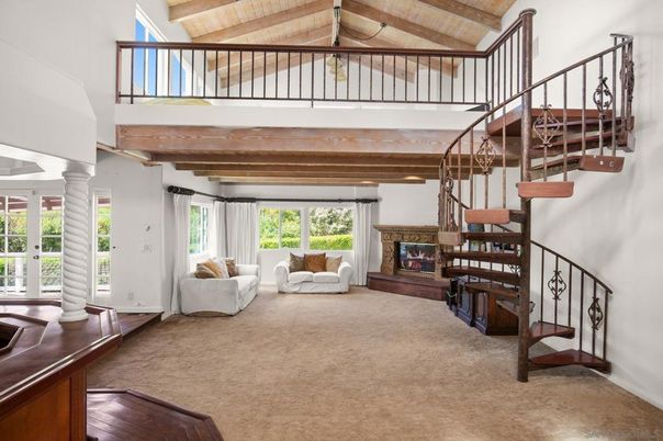 Fireplace, Interior, Wooden Beams, Wooden Ceilings