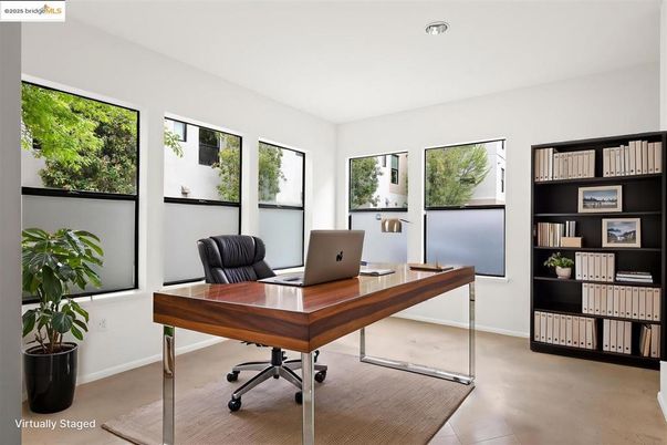 Home Office, Interior, Recessed Lighting