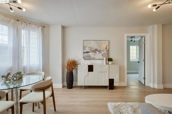 Dining room, Interior, Wood Texture Flooring