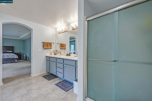 Bathroom, Bedroom, Glass Shower, Interior