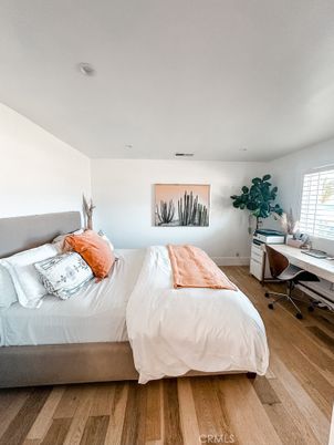 Bedroom, Home Office, Interior, Wood Texture Flooring