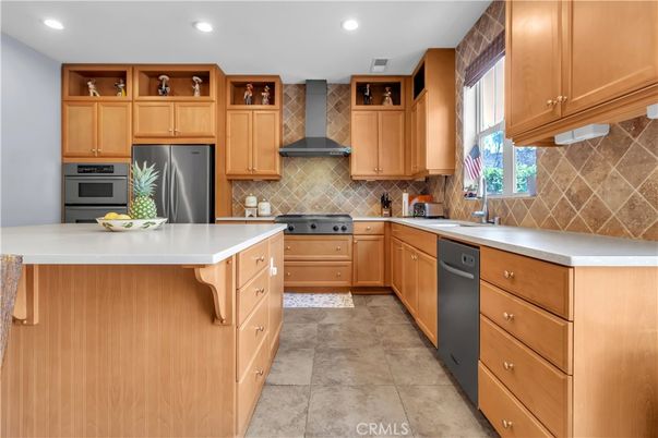 Interior, Kitchen, Recessed Lighting, Stainless Steel Appliances