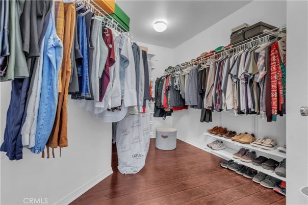 Interior, Walk-in Closets, Wood Texture Flooring