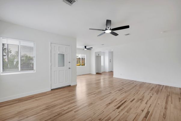 Empty room, Interior, Wood Texture Flooring