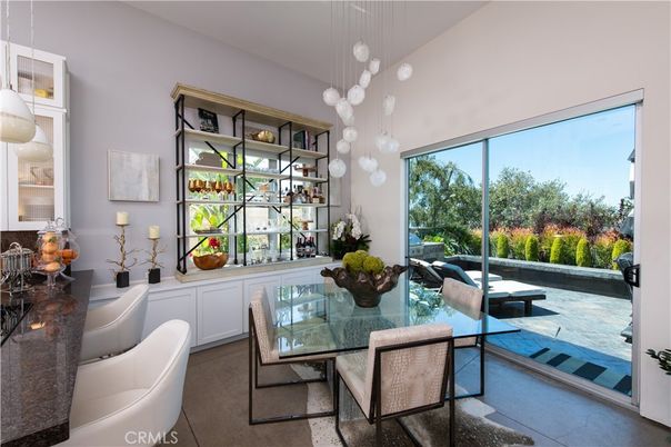 Dining room, Interior, Pendant Lights