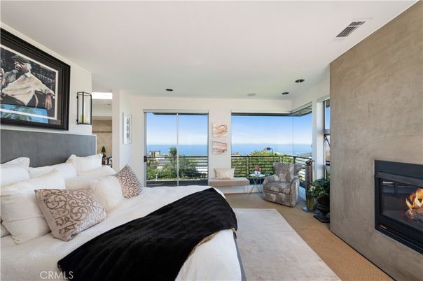 Bedroom, Fireplace, Interior, Water