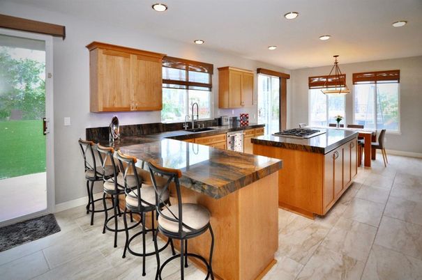 Interior, Kitchen, Pendant Lights, Recessed Lighting