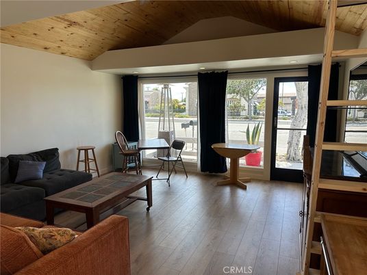 Dining room, Interior, Living room, Recessed Lighting, Wooden Ceilings, Wood Texture Flooring