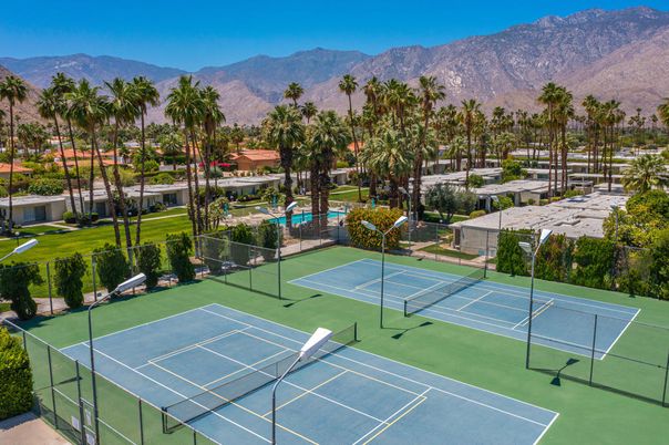 Exterior, Tennis Courts