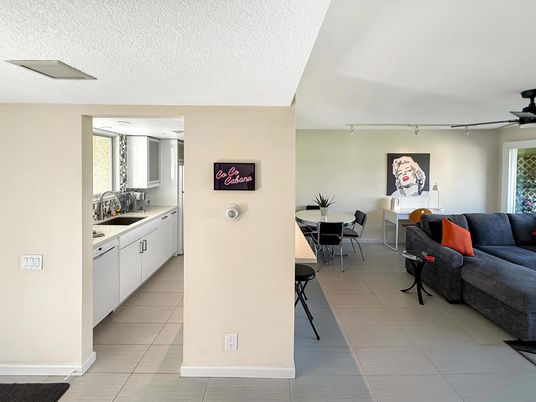 Dining room, Interior, Kitchen, Living room