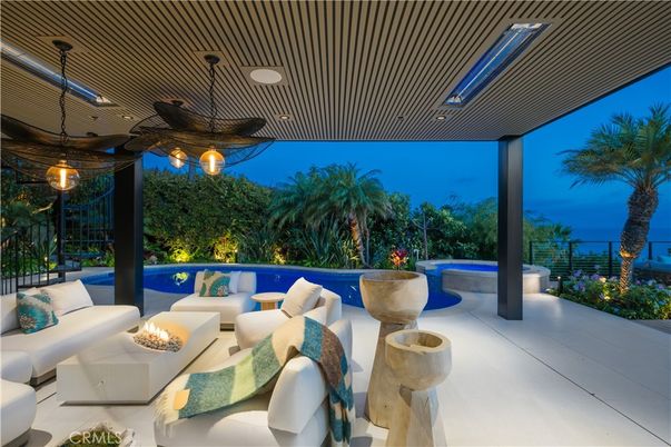 Exterior, Pendant Lights, Pool