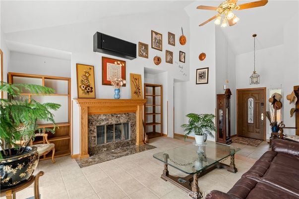 Fireplace, Interior, Pendant Lights