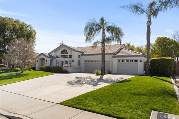 Attached, Backyard, Exterior, Facade, Mediterranean