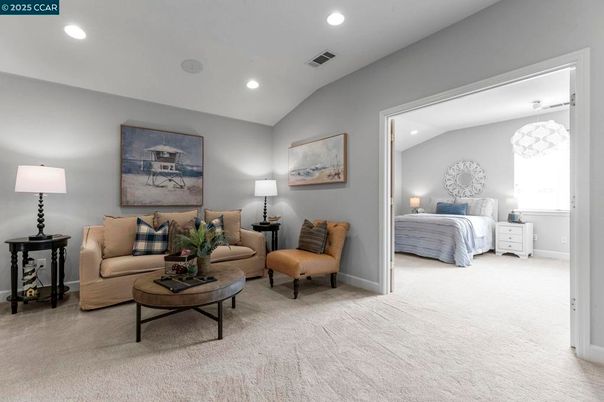 Bedroom, Interior, Living room, Recessed Lighting