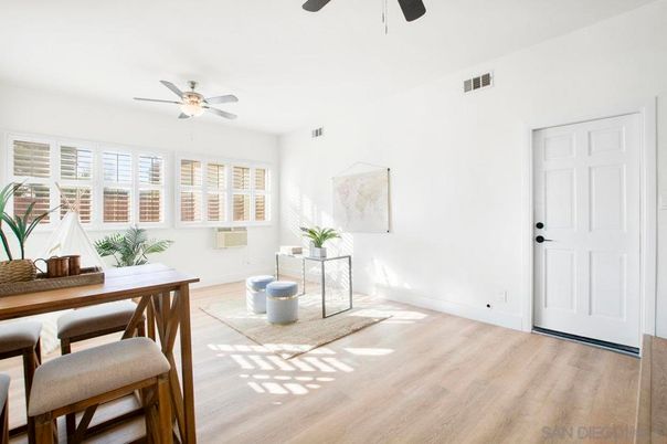 Dining room, Interior, Wood Texture Flooring