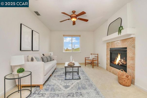 Fireplace, Interior, Living room