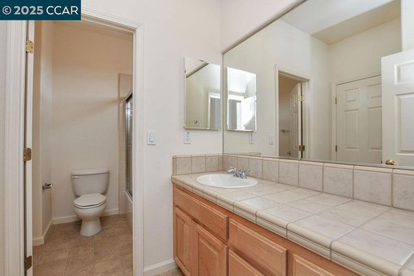 Bathroom, Dual Sink Vanities, Interior, Tile Countertops