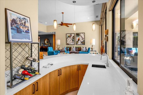 Interior, Kitchen, Living room, Pendant Lights, Recessed Lighting