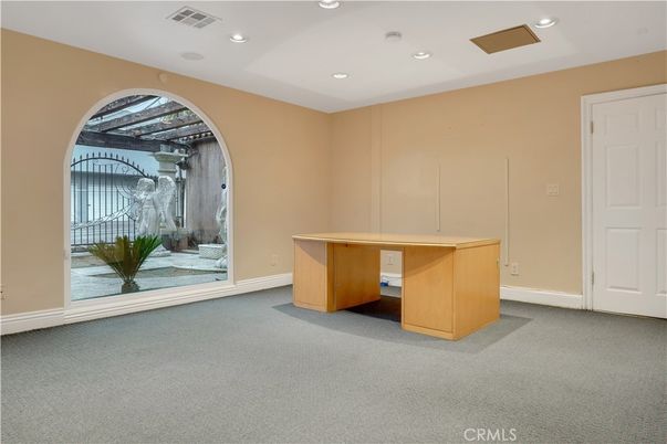 Home Office, Interior, Recessed Lighting