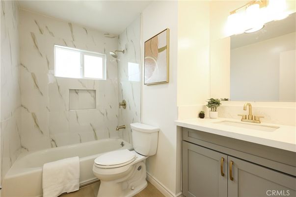 Bathroom, Interior, Marble Walls, Wood Texture Flooring