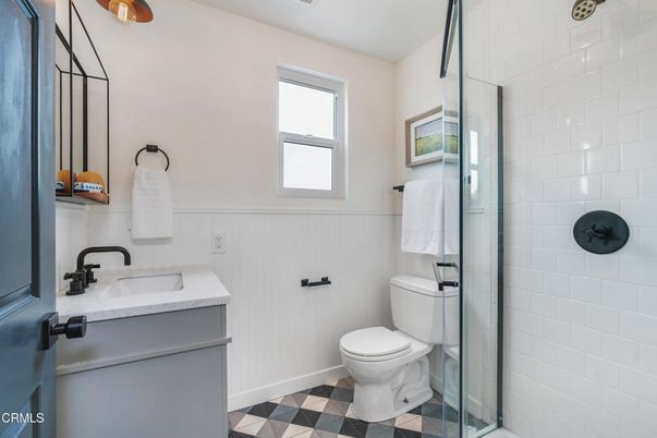 Bathroom, Glass Shower, Interior