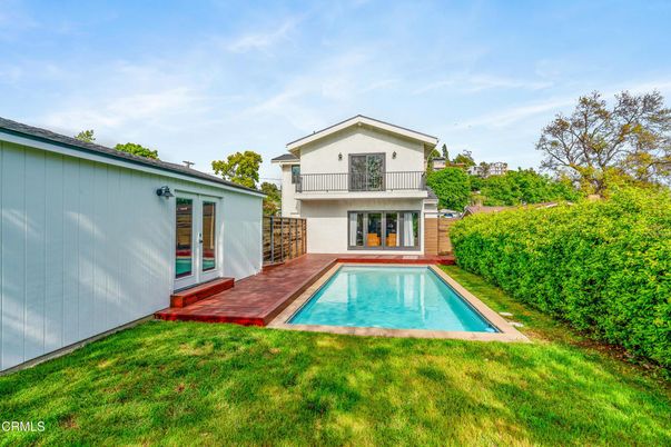 Backyard, Exterior, Pool