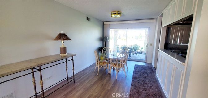 Dining room, Interior, Wood Texture Flooring