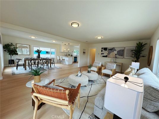 Dining room, Interior, Kitchen, Living room, Wood Texture Flooring