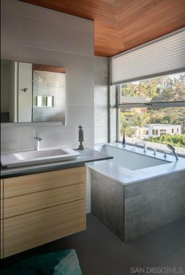 Bathroom, Interior, Wooden Ceilings