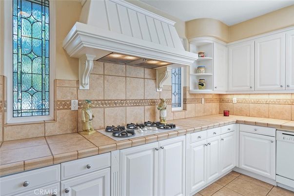 Interior, Kitchen, Tile Countertops