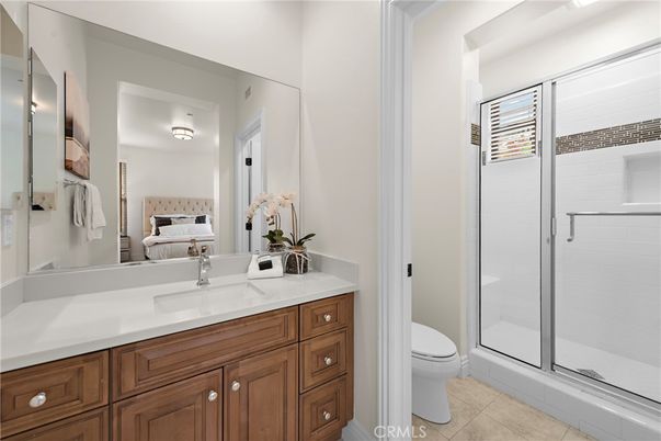 Bathroom, Bedroom, Glass Shower, Interior
