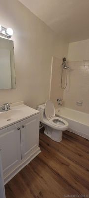 Bathroom, Dual Sink Vanities, Interior, Wood Texture Flooring