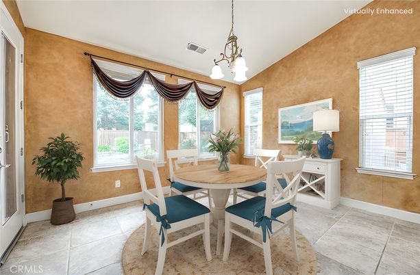 Dining room, Interior, Pendant Lights