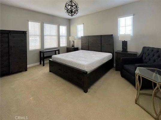 Bedroom, Interior, Pendant Lights