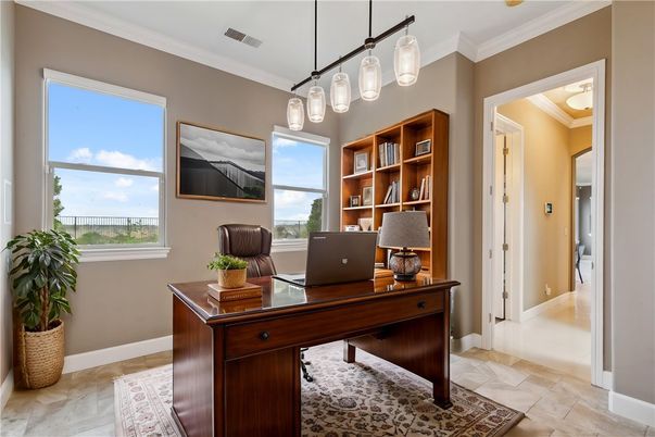 Home Office, Interior, Pendant Lights