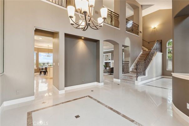 Chandelier, Interior, Recessed Lighting