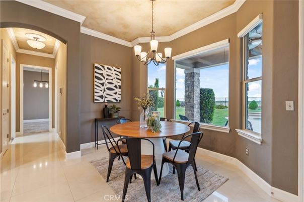Chandelier, Dining room, Interior