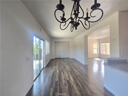Chandelier, Empty room, Interior, Wood Texture Flooring
