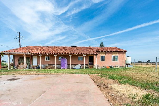 Backyard, Exterior, Facade, Mediterranean