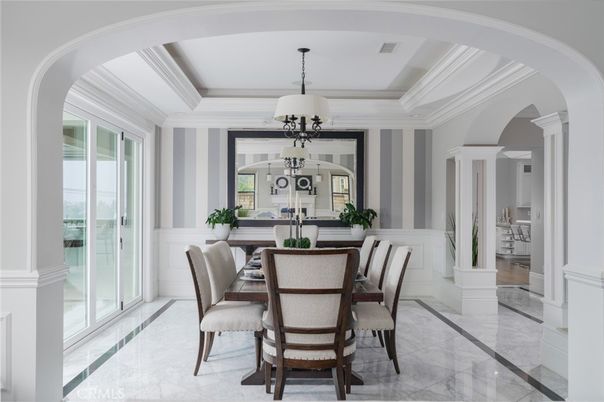 Dining room, Interior, Pendant Lights