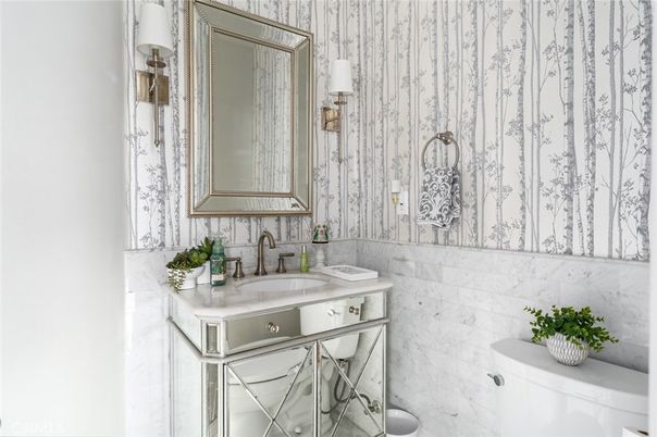 Bathroom, Interior, Marble Walls