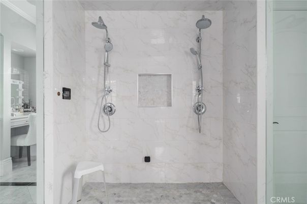 Bathroom, Interior, Marble Walls