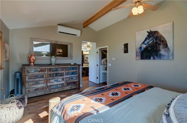 Bedroom, Interior, Wooden Beams, Wood Texture Flooring