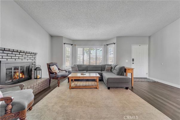 Fireplace, Interior, Living room, Wood Texture Flooring