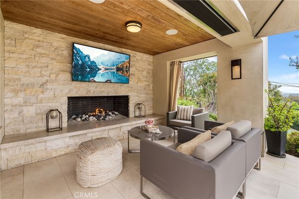 Fireplace, Interior, Living room, Stone Walls, Wooden Ceilings