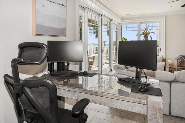 Home Office, Interior, Recessed Lighting