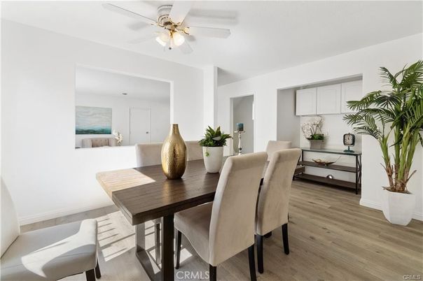 Dining room, Interior, Wood Texture Flooring